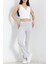 Ispanyol Paça Pantolon Gri - 8635.1567. 4