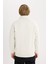 Boxy Fit Dik Yaka Baskılı İçi Yumuşak Tüylü Fermuarlı Sweatshirt E1367AX25SP 5