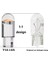 T10 W5W Dipsiz Silikon LED (10 Adet) Suya Dayanıklı Beyaz Park Bagaj Plaka Iç Aydınlatma Uyumlu 2