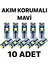 Mavi T5 LED (10 Adet) Mavi Kilometre Kadran Ambiyans Aydınlatma Ampulü 1