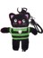 15CM Kawaii Pembe Kedi Peluş Anahtarlık Sevimli Kedi Peluş Kolye Yumuşak Hayvan Anahtarlık Araba Anahtar Toka Aksesuarları Kız Kadın Çanta Asılı (Yurt Dışından) 1