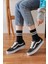 6 Çift Çizgili Tenis Çorap Unisex , Erkek , Kadın Tenis Çorap 1
