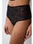 Shinny Lace Dantel Yüksek Bel Tanga Külot 1