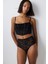 Shinny Lace Dantel Yüksek Bel Tanga Külot 3