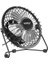 Everest EFN-482 Masaüstü Metal Siyah USB Fan 2