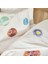 Space Planet White %100 Pamuk Saten Bebek Nevresim Takımı 2