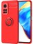 Xiaomi Mi 10T Pro 5g Kılıf Ravel Silikon Kapak-Kırmızı 1