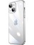 Apple iPhone 14 Plus Kılıf Sert Pc Renkli Çerçeveli Riksos Kapak-Gümüş 1