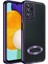 Galaxy A23 Kılıf Kamera Korumalı Logo Gösteren Omega Kapak-Derin Mor 1