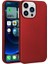 ZORE Apple iPhone 14 Pro Max Kılıf Premier Silikon Kapak-Kırmızı 1