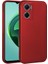 ZORE Xiaomi Redmi Note 11E Kılıf Premier Silikon Kapak-Kırmızı 1