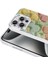 Apple iPhone 14 Pro Max Kılıf Çiçek Desenli Parlak Taşlı Sert Silikon Garden Kapak-Colorful 4