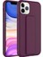 Apple iPhone 11 Pro Max Kılıf Qstand Kapak-Mürdüm 1