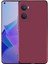Oppo A76 Kılıf Premier Silikon Kapak-Mürdüm 1