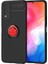 Vivo Y11S Kılıf Ravel Silikon Kapak-Siyah-Kırmızı 1