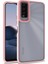 Vivo Y20S Kılıf Flora Kapak-Rose Gold 1
