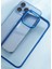 Apple iPhone 12 Pro Max Kılıf Krom Kapak-Lila 3