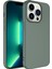 Apple iPhone 14 Pro Max Kılıf Lsr Laaakan Kapak-Koyu Yeşil 1