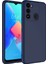 Tecno Spark 8c Kılıf Mara Laaakan Kapak-Lacivert 1