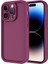 Apple iPhone 14 Pro Max Kılıf Kamera Korumalı Ananas Kapak-Mürdüm 1
