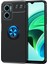 Xiaomi Redmi Note 11E Kılıf Ravel Silikon Kapak-Siyah-Mavi 1