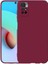 Xiaomi Redmi Note 11 Global Kılıf Mara Laaakan Kapak-Koyu Mor 1