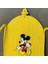 El Örgüsü Mickey Mouse Baskılı Sarı Kız Çocuk Çapraz Çanta 5