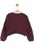 37505 Kız Çocuk Bordo Akasya Sweat 2