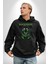 Harvey Duckman Bilim Kurgu, Korku Erkek Kadın Siyah Dijital Baskılı Kapüşonlu Sweatshirt Hoodie 4