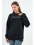 Baskılı Regular Fit Sweatshirt (UNX73100WN) 3