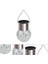 Solar Small Cracked Bottle Lights Güneş Enerjili Beyaz Renkli Mozaik Görünümlü Cam Aydınlatma 3