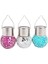 Solar Small Cracked Bottle Lights Güneş Enerjili Beyaz Renkli Mozaik Görünümlü Cam Aydınlatma 5