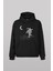 Uzayda Sek Sek Oyun Seksek Astronot Cosmos Ön Baskılı Sweatshirt Unisex Kapüşonlu Hoodie 1