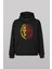 Aslan Kafası Sarı Kırmızı Yeleli Lion Ön Baskılı Sweatshirt Unisex Kapüşonlu Hoodie 1