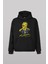 Atatürk Sarı Lacivert Ön Baskılı Sweatshirt Unisex Kapüşonlu Hoodie 1