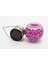 Solar Small Cracked Bottle Lights Güneş Enerjili Mor Renkli Mozaik Görünümlü Cam Aydınlatma 2