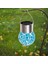 Solar Small Cracked Bottle Lights Güneş Enerjili Mavi Renkli Mozaik Görünümlü Cam Aydınlatma 2