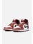 Air Jordan 1 Mid Night Maroon Unısex Deri Bilekli Günlük Spor Ayakkabı 3