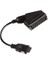 SCART ADAPTÖR DİŞİ/SAMSUNG GİRİŞİ ERKEK 25 CM KABLO (LCD İÇİN-LG*SAMSUNG*SUNNY) 1