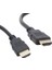 PLASTİK DÜZ SİYAH 3 METRE POŞETLİ HDMI KABLO 1