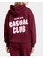 Kadın Kapşonlu/kapüşonlu Içi Polar Uzun Kollu Baskılı Hoodie Sweatshirt 3