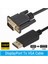 HD 1080P Displayport VGA Adaptörü Kablo Erkek Dönüştürücü DisplayPort DP VGA Kablosu 1.8 Metre 1