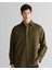 Erkek Yeşil Oversize Fit Logolu Gömlek 3824325T.301 5