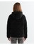 Kadın Siyah Kapüşonlu Kapitone Mont 47124303T.5 2
