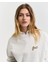 Kadın Gri Loose Fit Bisiklet Yaka Logolu Sweatshirt 4201239.80 5