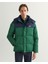 Erkek Yeşil Kapüşonlu Mont 7124313T.433 4