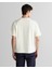 Erkek Krem Regular Fit Bisiklet Yaka Logolu T-Shirt 2324356T.130 2