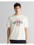 Erkek Krem Regular Fit Bisiklet Yaka Logolu T-Shirt 2324356T.130 4
