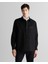Erkek Siyah Oversize Fit Logolu Gömlek 3824325T.5 1
