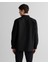 Erkek Siyah Oversize Fit Logolu Gömlek 3824325T.5 2